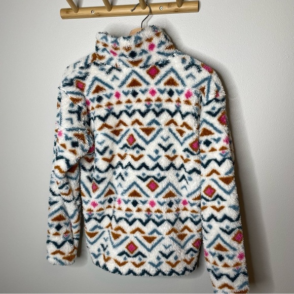 Eddie Bauer Fuzzy Sherpa Pullover small - Picture 5 of 5